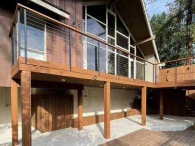 Backyard Deck Installation